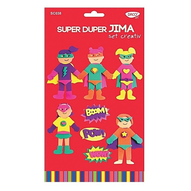 Set creativ Super Duper Jima, Daco