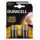 Baterii Duracell tip AAA, set 4