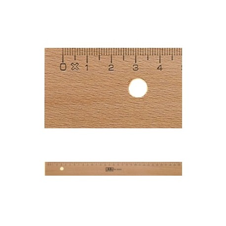 Rigla din lemn 30 cm, M+R