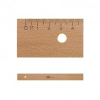 Rigla din lemn 40 cm, M+R