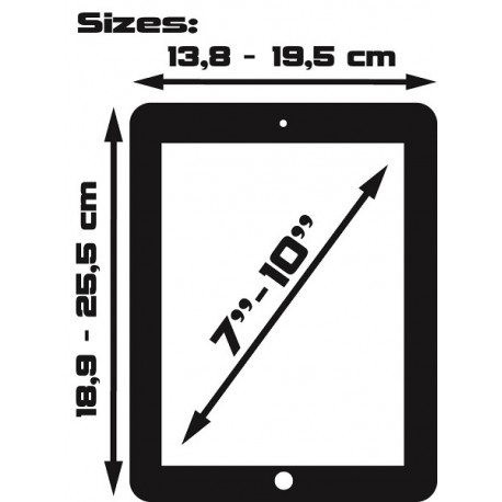 Mapa conferinta A4 cu compartiment tableta si fermoar Desq