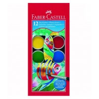 Acuarele 12 culori Faber-Castell