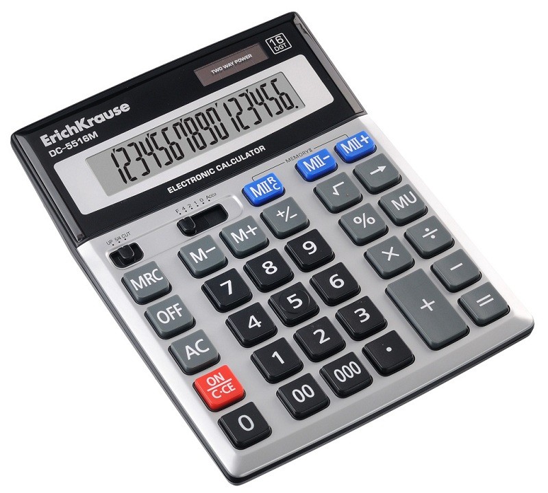 Calculator de birou 16 digiti ErichKrause DC-5516