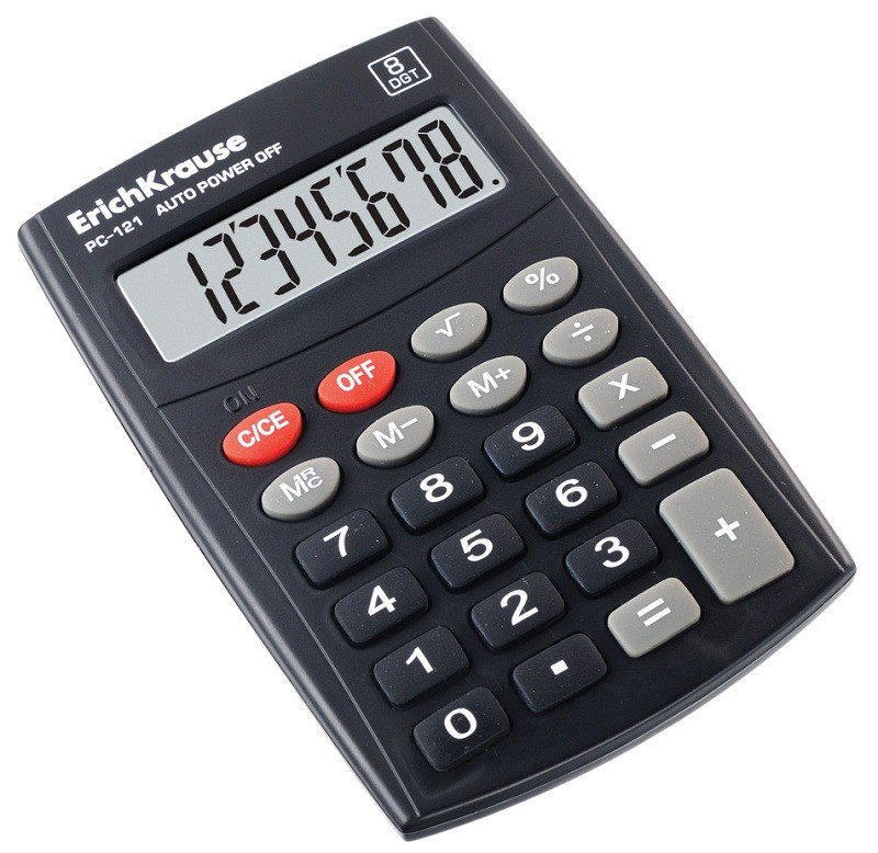 Calculator de buzunar 8 digiti ErichKrause PC-121