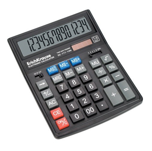 Calculator de birou 14 digiti ErichKrause DC-777-14N