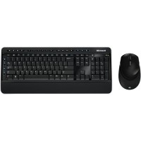 Tastatura multimedia + Mouse laser, wireless, USB, Microsoft Blue Track Desktop 3050, negru