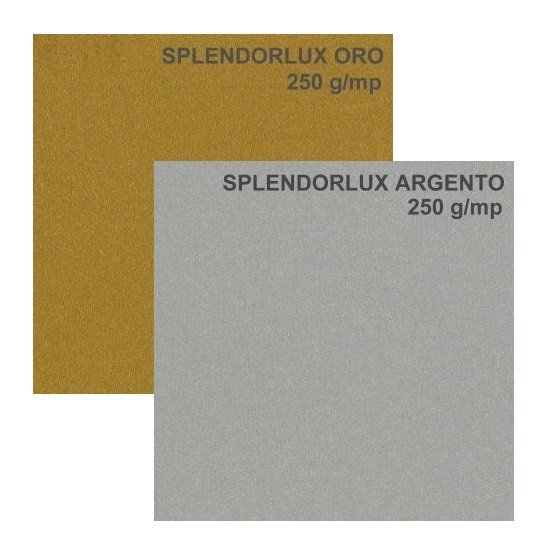 Carton A4 auriu/argintiu, 250 g/mp, Fedrigoni auriu