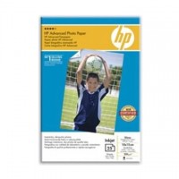 Hartie foto inkjet lucioasa HP Advanced, 10x15cm, 250g/mp, 25 coli/top