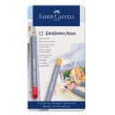 Creioane colorate acuarela Goldfaber 12 culori, Faber-Castell