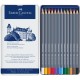 Creioane colorate acuarela Goldfaber 12 culori, Faber-Castell