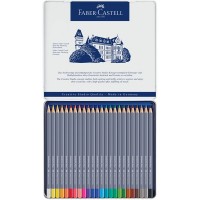 Creioane colorate acuarela Goldfaber 242 culori,  Faber-Castell