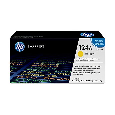 Cartus toner HP Q6002A yellow (124A)