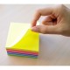 Notes adeziv cub color, 76x76 mm, 400 file, Stick'n - galben neon