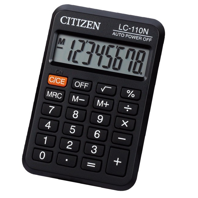 Calculator de buzunar 8 digiti Citizen LC110N