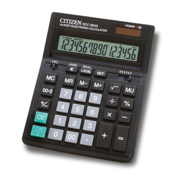 Calculator de birou 16 digiti Citizen SDC-664S