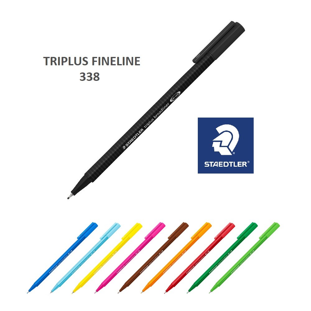 Liner 0,8 mm Staedtler Triplus Fineliner 338 magenta