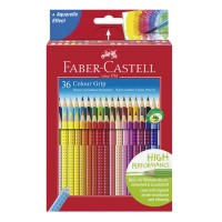 Creioane colorate Faber-Castell Grip set 36 culori