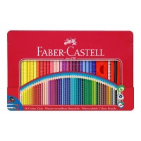 Creioane color Faber-Castell Grip set 36 culori cutie metal