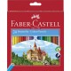 Creioane color Faber-Castell 24 culori + ascutitoare