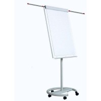 Flipchart magnetic mobil cu brate laterale, OPTIMA Vision