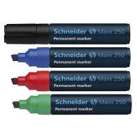 Marker permanent Schneider Maxx 250, varf tesit 2-7mm