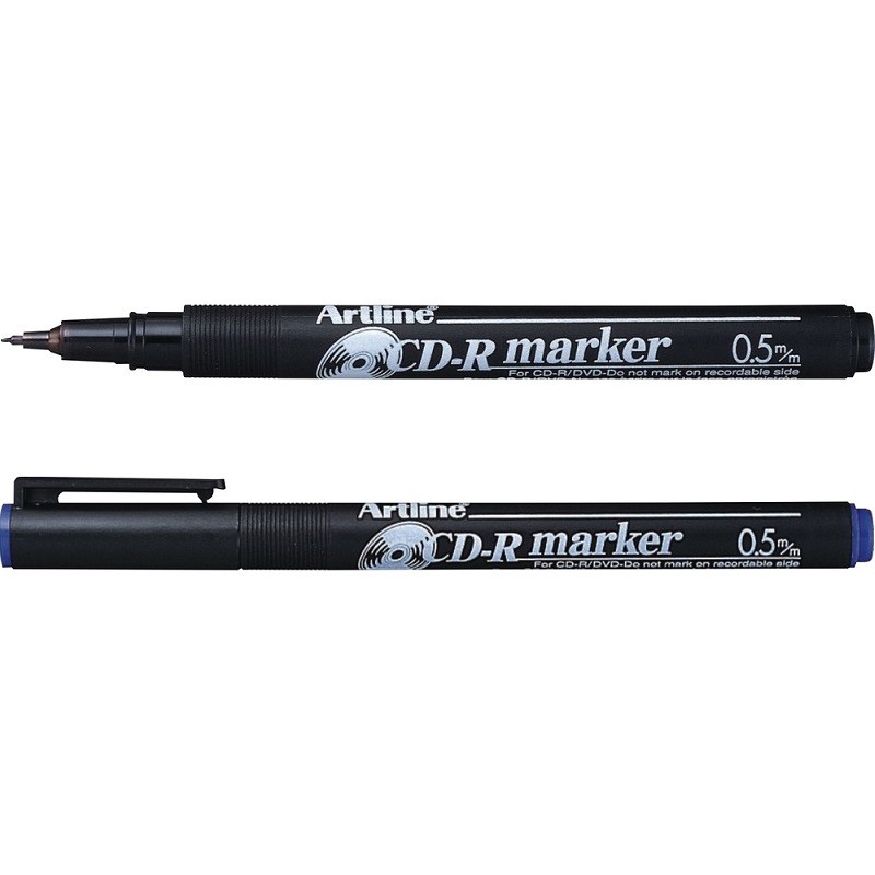 Marker CD Artline 883, varf 0,5mm negru