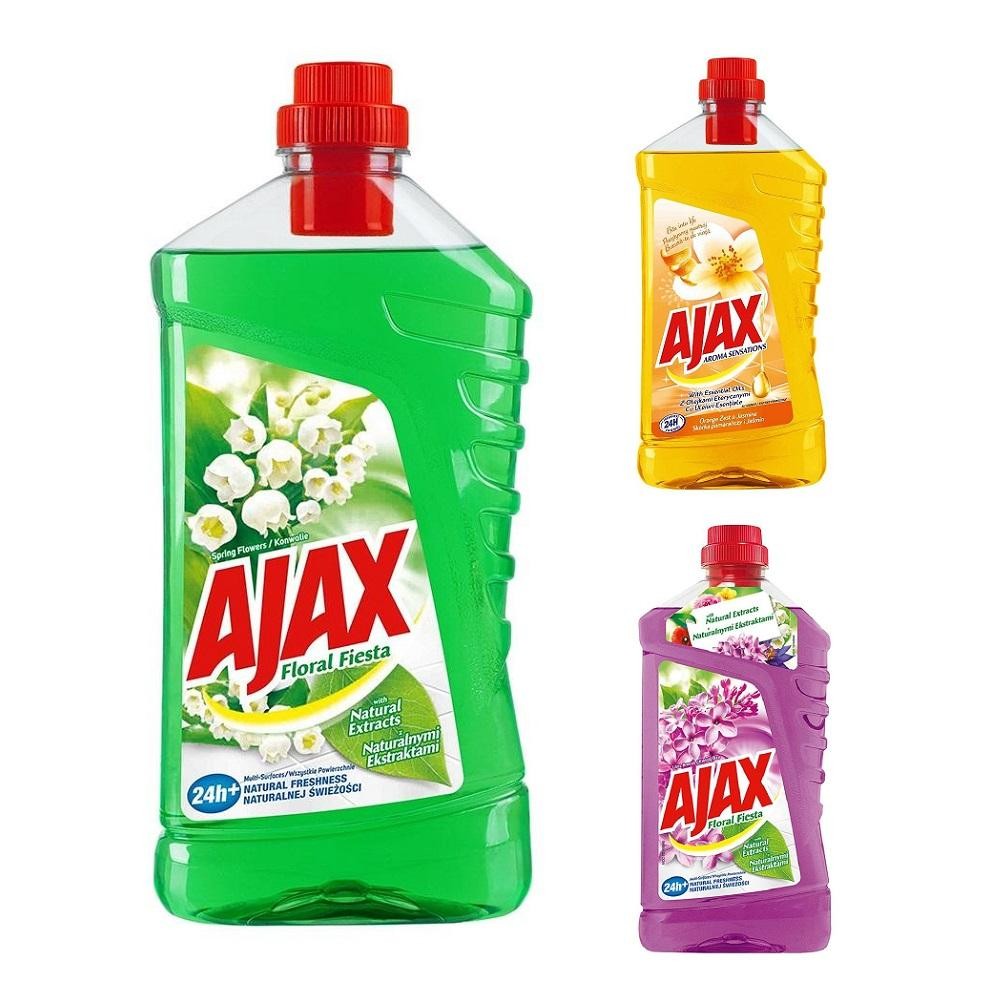 Detergent pentru pardoseli Ajax Floral Fiesta, 1 L orange