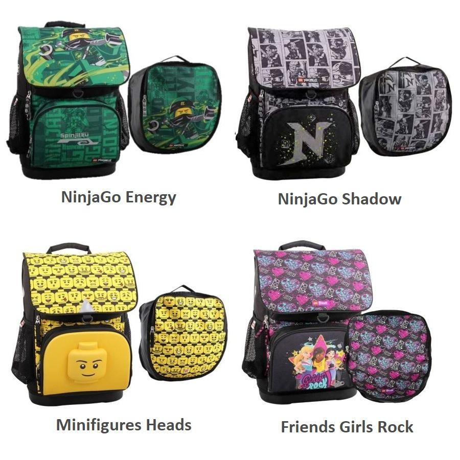 Ghiozdan LEGO Core Line Optimo + sac sport friends-girls-rock