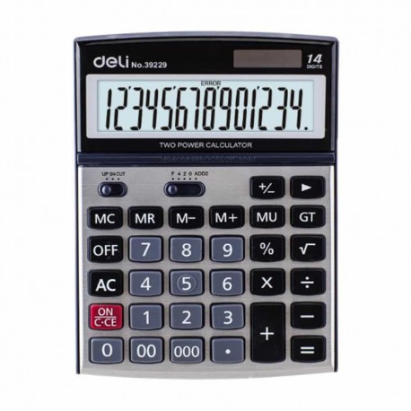 Calculator de birou 14 digiti Deli 39229