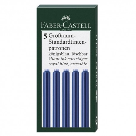 Rezerve lungi cerneala Faber-Castell 5 buc./set