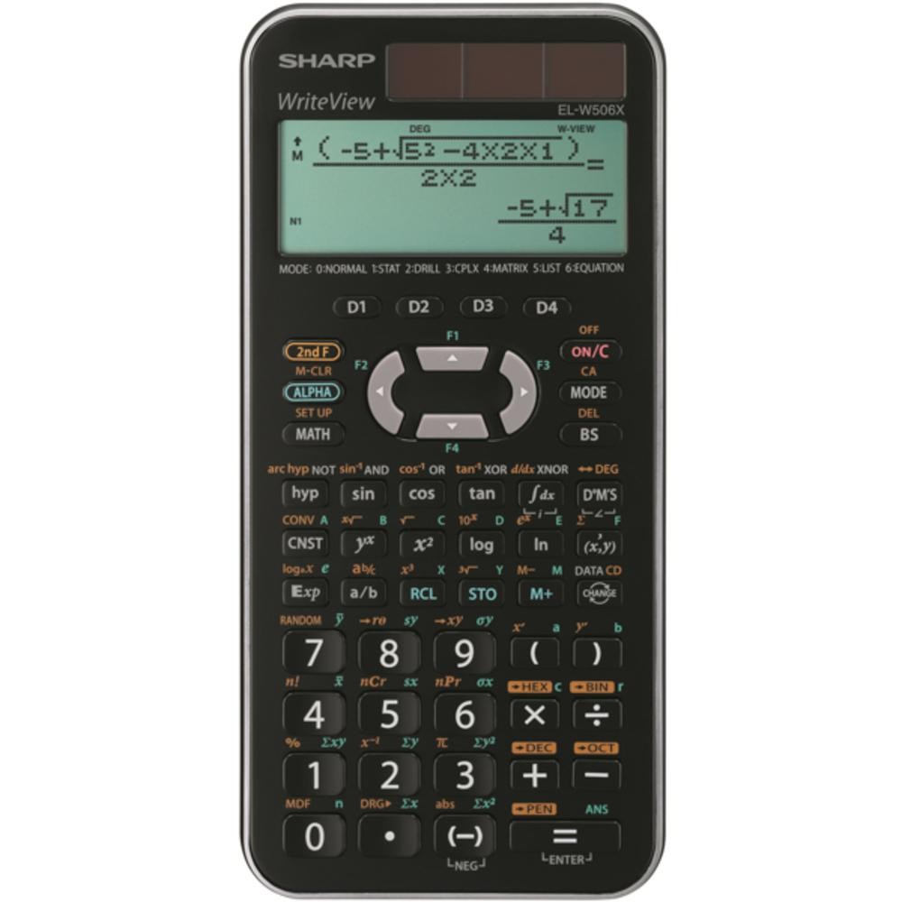 Say catalog cry Calculator stiintific 640 functii Sharp EL-W506XSL