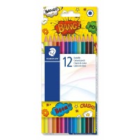 Creioane colorate Staedtler 12 culori Comic