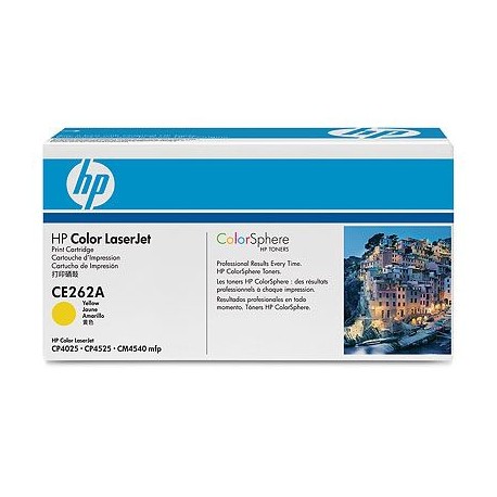 Cartus toner HP CE262A (648A) yellow