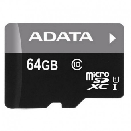 Card Micro SDXC 64 GB, clasa 10 UHS-I, 100MB/s, AData