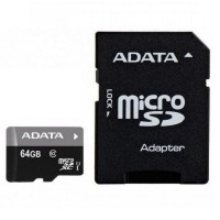 Card Micro SDXC 64 GB, clasa 10 UHS-I, 100MB/s, AData