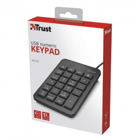 Tastatura numerica TRUST Xalas, USB