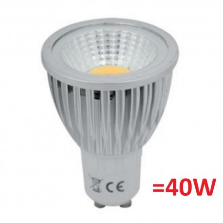 Bec LED GU10, 5,5W, 460 lumeni, 6400K, TED Electric