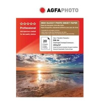 Hartie foto inkjet superlucioasa AGFA Professional, A4, 260 g/mp, 20 coli/top