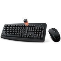 Kit tastatura & mouse fara fir (wireless) USB, Genius Smart KM-8100