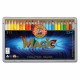 Creioane colorate multicolor Koh-I-Noor Magic Jumbo 3 in 1, 24 buc./set, cutie metal