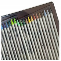 Creioane colorate acuarela, fara lemn, Koh-I-Noor Progresso Aquarell, 36 culori