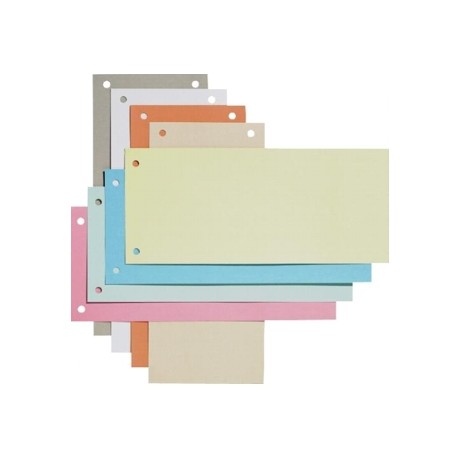 Separatoare carton 10x23,5cm, 100 buc./set, culori asortate