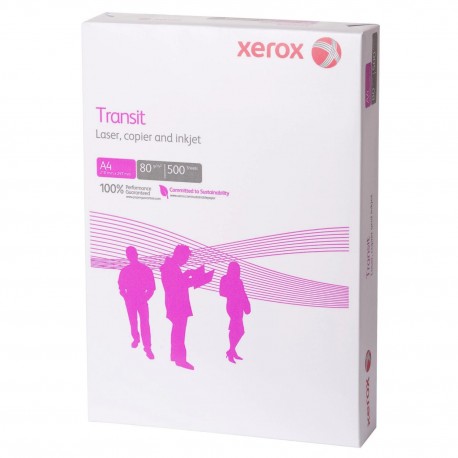 Hartie XEROX A4 TRANSIT, 80g/mp, 500 coli/top