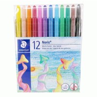 Creioane colorate cerate Staedtler 12 culori Twister Noris