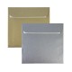 Plic 14x14cm auriu / argintiu siliconic 25 buc./set