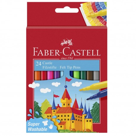 Caroca set 24 culori Faber-Castell