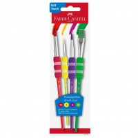 Set 4 pensule Faber-Castell Soft Touch