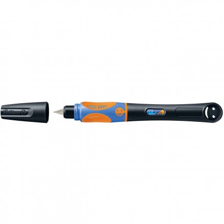 Stilou Pelikan Griffix pentru dreptaci, blister Neon Black