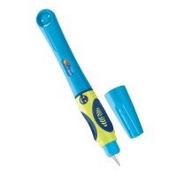 Stilou Pelikan Griffix pentru stangaci, blister Neon Fresh Blue