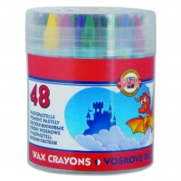 Creioane colorate cerate Koh-I-Noor 48 culori